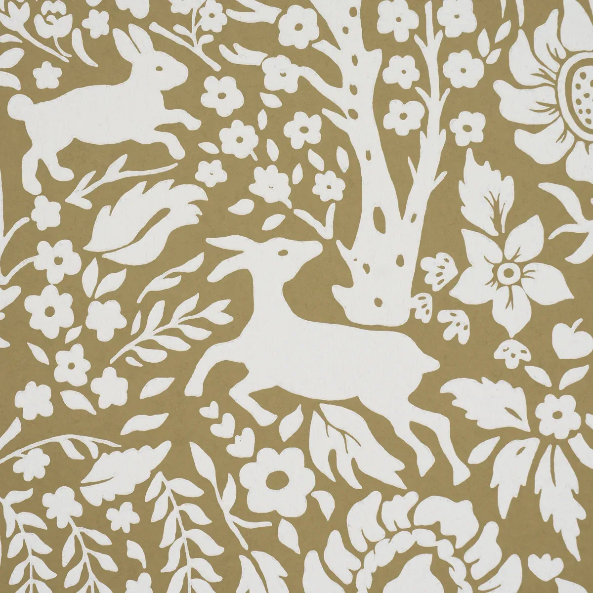 DEERFIELD - MOSS Schumacher Wallpaper | Wallpaper Twins DEERFIELD MOSS Schumacher Wallpaper wallpaper - SKU 5016261