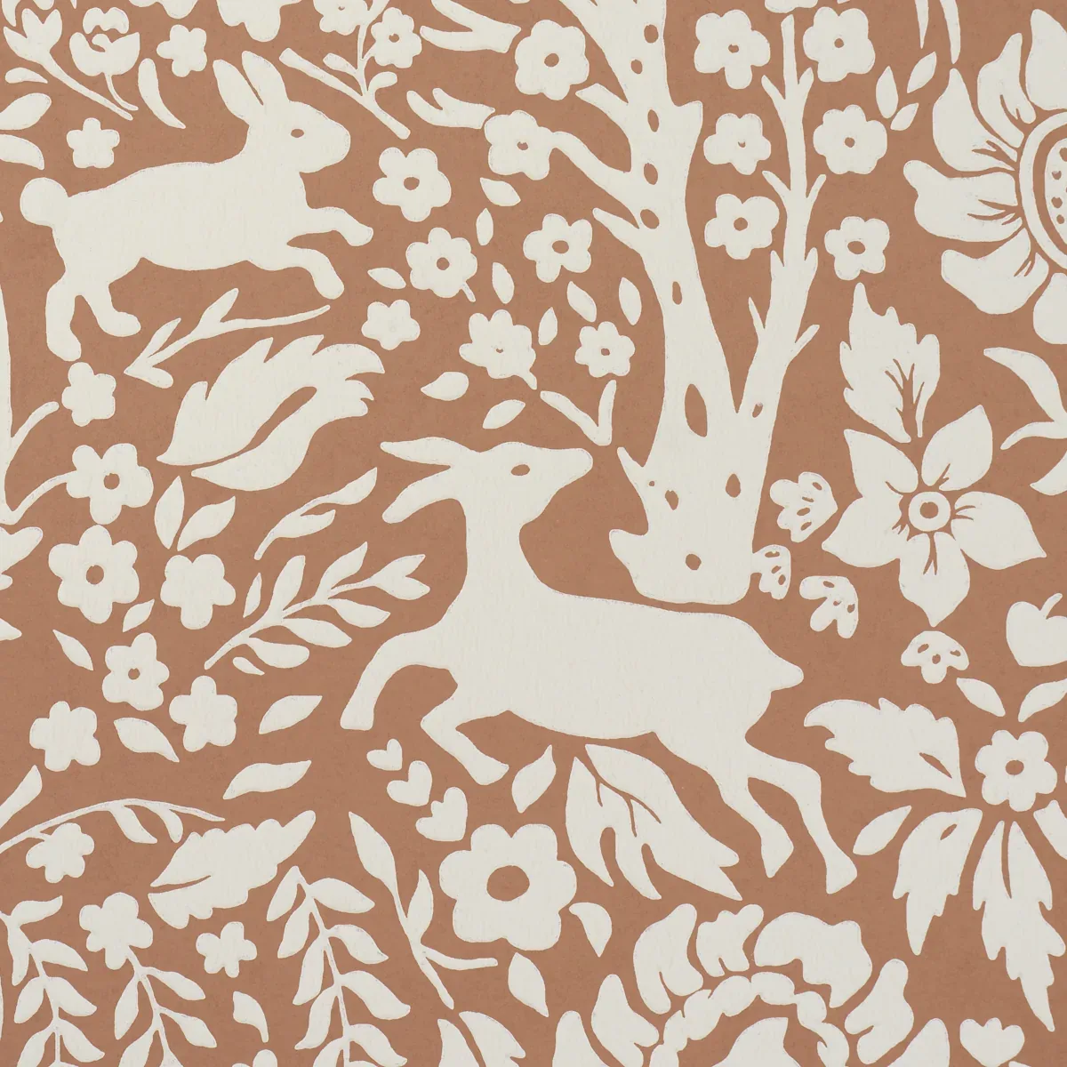DEERFIELD SPICE Schumacher Wallpaper wallpaper - SKU 5016262