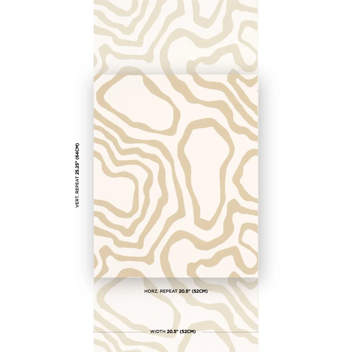 DEFEO SAND Schumacher Wallpaper wallpaper - SKU 5016100