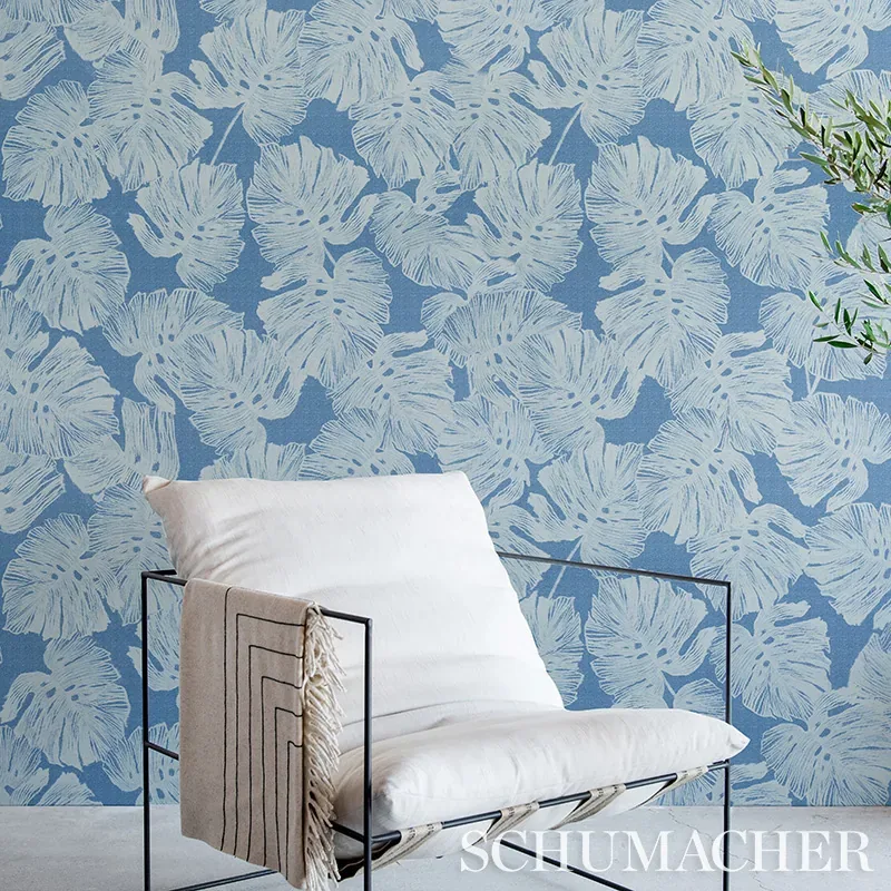 DEL COCO - MARINE Schumacher Wallpaper | Wallpaper Twins DEL COCO MARINE Schumacher Wallpaper wallpaper - SKU 5011630