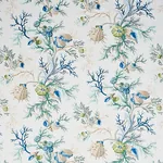 DEL TESORO BLUE & GREEN Schumacher Wallpaper wallpaper - SKU 5010650