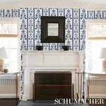 DELFT WAVES BLUE Schumacher Wallpaper wallpaper - SKU 5014380