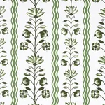 DELFT WAVES GREEN Schumacher Wallpaper wallpaper - SKU 5014381
