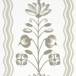 DELFT WAVES NEUTRAL Schumacher Wallpaper wallpaper - SKU 5014382
