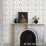 DELFT WAVES NEUTRAL Schumacher Wallpaper wallpaper - SKU 5014382