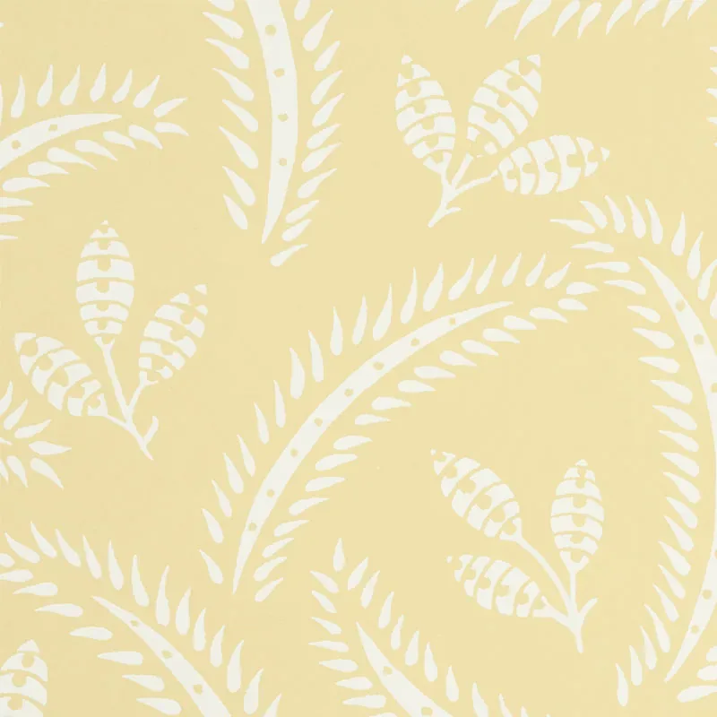 DELIA - BUTTERCUP Schumacher Wallpaper | Wallpaper Twins DELIA BUTTERCUP Schumacher Wallpaper wallpaper - SKU 5010352