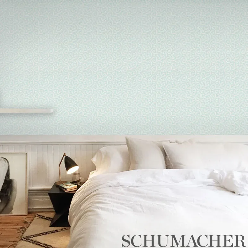 DELIA - DOVE Schumacher Wallpaper | Wallpaper Twins DELIA DOVE Schumacher Wallpaper wallpaper - SKU 5010350