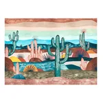 DESERT SCAPE PANEL SET - PRISMATIC Schumacher Wallpaper | Wa DESERT SCAPE PANEL SET PRISMATIC Schumacher Wallpaper wallpaper - SKU 5014610