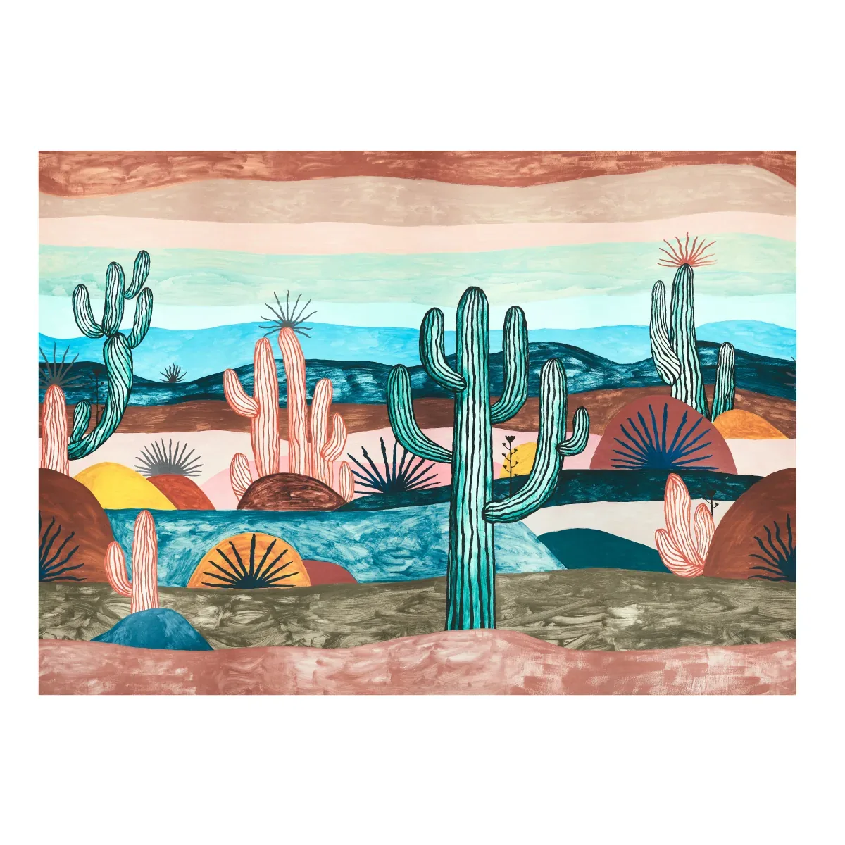 DESERT SCAPE PANEL SET