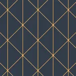 DIAMONDS - NAVY AND GOLD Schumacher Wallpaper | Wallpaper Tw DIAMONDS NAVY AND GOLD Schumacher Wallpaper wallpaper - SKU 8804