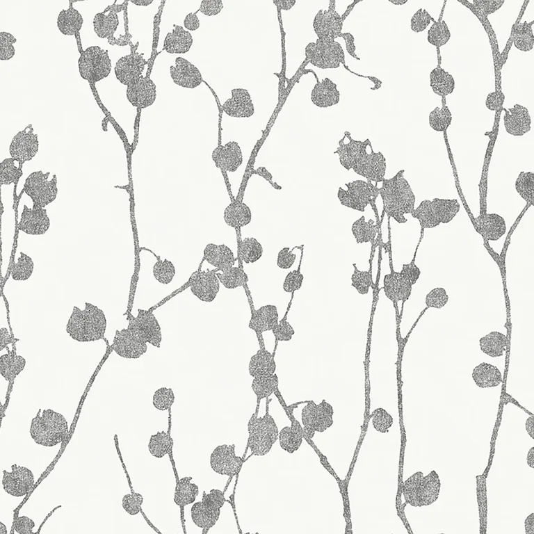 Schumacher DISA wallpaper, color CHARCOAL, SKU 7425