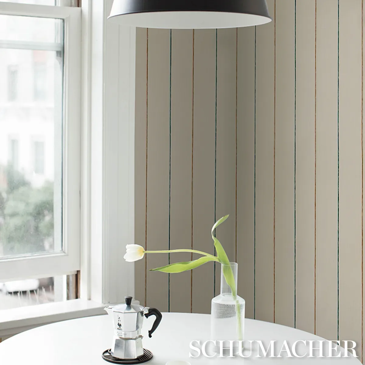 DRAPER STRIPE - MOONLIGHT Schumacher Wallpaper | Wallpaper T DRAPER STRIPE MOONLIGHT Schumacher Wallpaper wallpaper - SKU 5016893