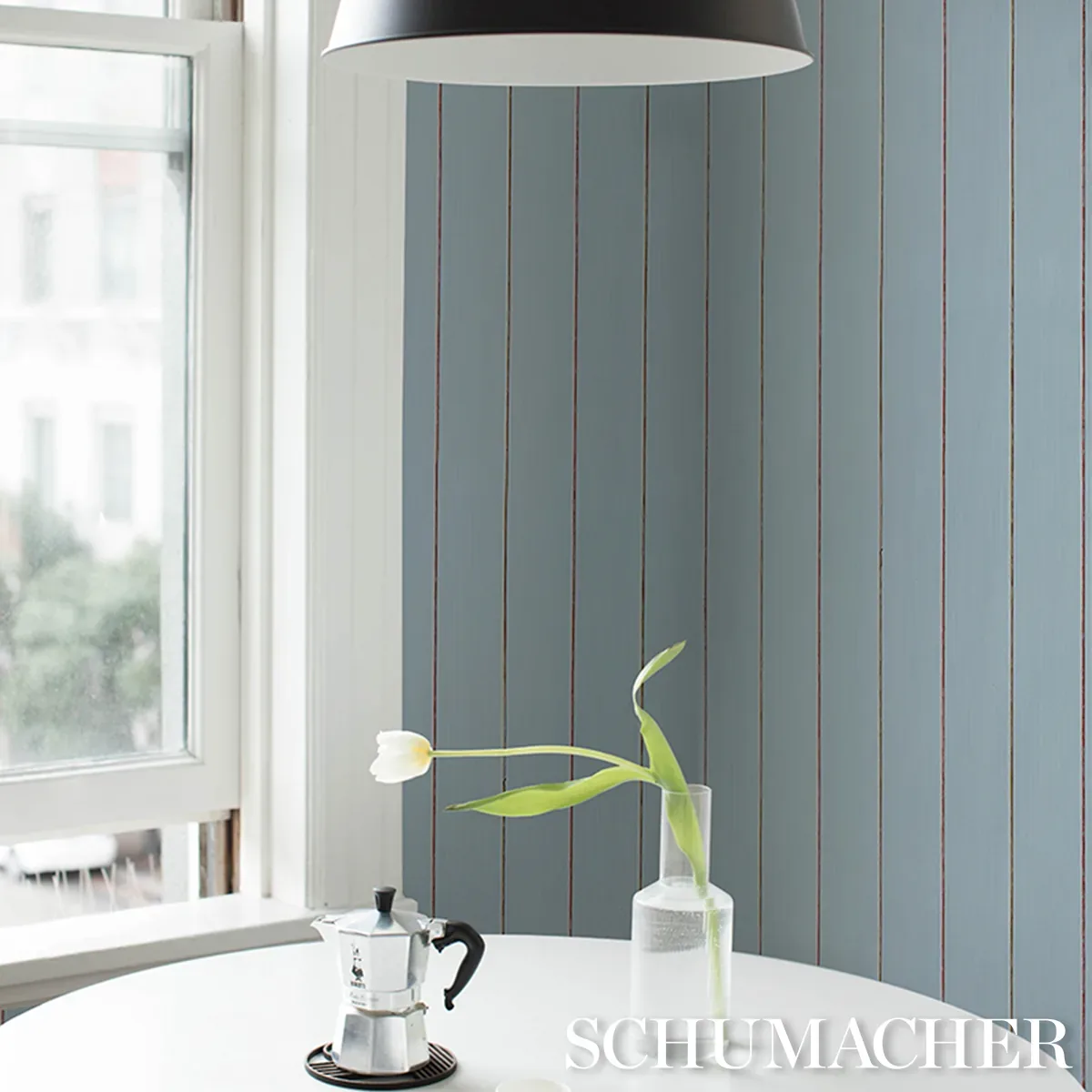 DRAPER STRIPE THE EARLY STUFF Schumacher Wallpaper wallpaper - SKU 5016892