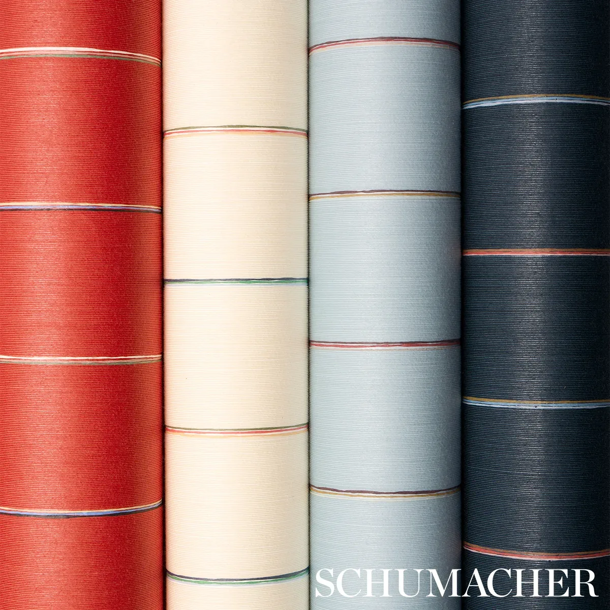 DRAPER STRIPE THE EARLY STUFF Schumacher Wallpaper wallpaper - SKU 5016892