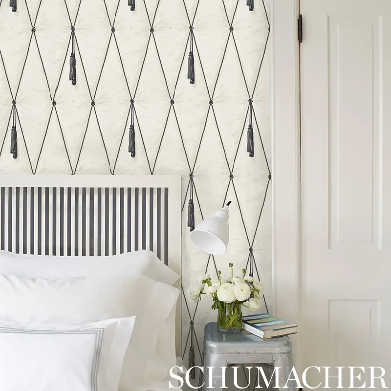DRAPERY - BLUSH Schumacher Wallpaper | Wallpaper Twins DRAPERY BLUSH Schumacher Wallpaper wallpaper - SKU 5009161