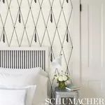DRAPERY - BONE Schumacher Wallpaper | Wallpaper Twins DRAPERY BONE Schumacher Wallpaper wallpaper - SKU 5009160