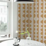 DRIFT HAND PRINT GINGER Schumacher Wallpaper wallpaper - SKU 5016621