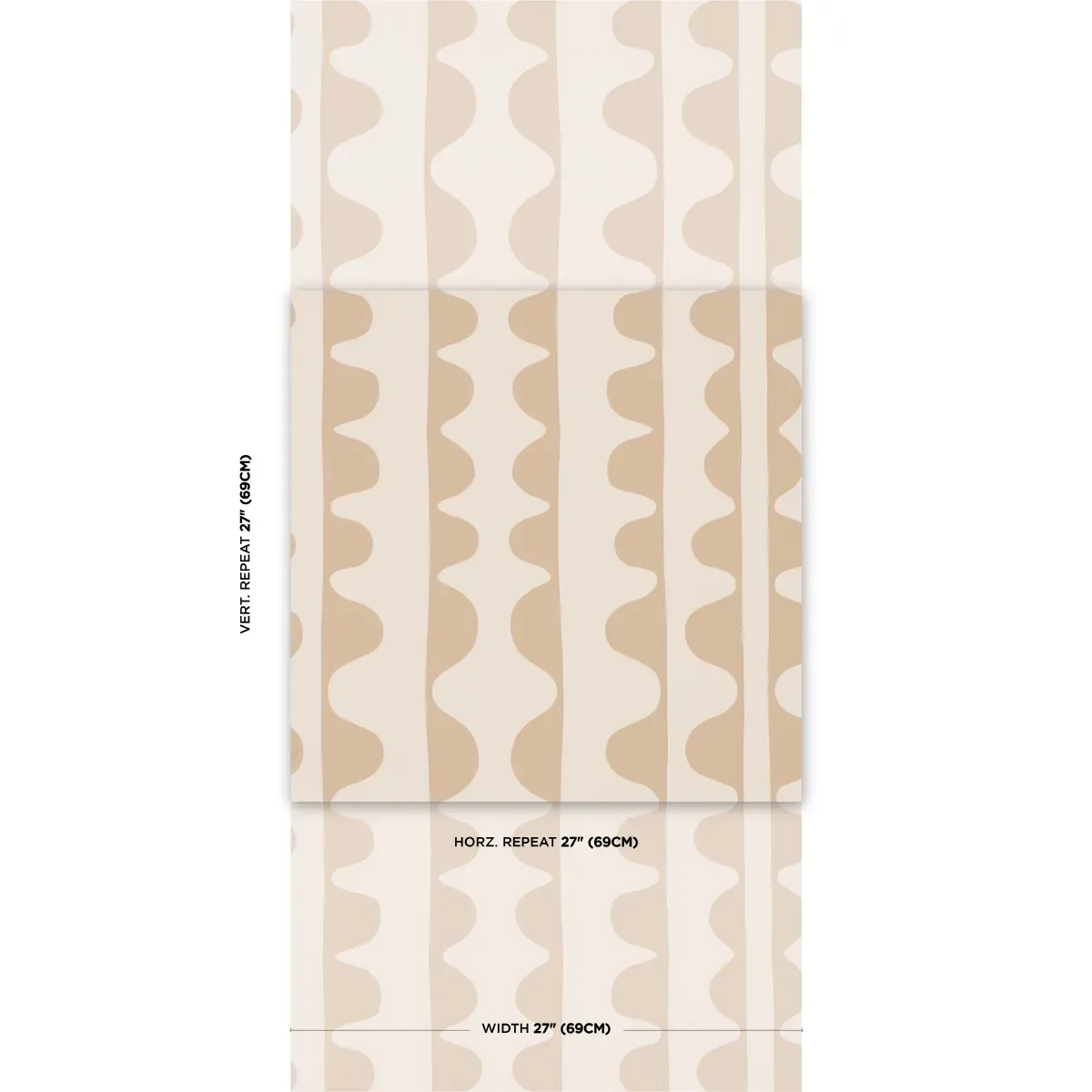 DRIFT HAND PRINT WAFER Schumacher Wallpaper wallpaper - SKU 5016620