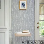 DRIZZLE - DOVE Schumacher Wallpaper | Wallpaper Twins DRIZZLE DOVE Schumacher Wallpaper wallpaper - SKU 5007571