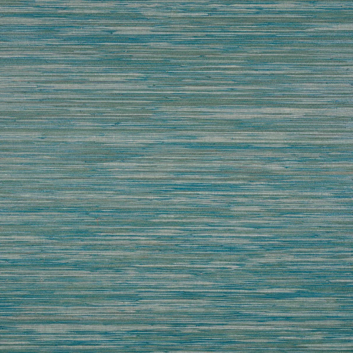 DYED RAFFIA BLUE Schumacher Wallpaper wallpaper - SKU 5010341