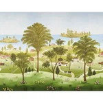 EATON'S LANDSCAPE PANEL SET DOCUMENT Schumacher Wallpaper wallpaper - SKU 5014850