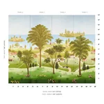 EATON'S LANDSCAPE PANEL SET DOCUMENT Schumacher Wallpaper wallpaper - SKU 5014850
