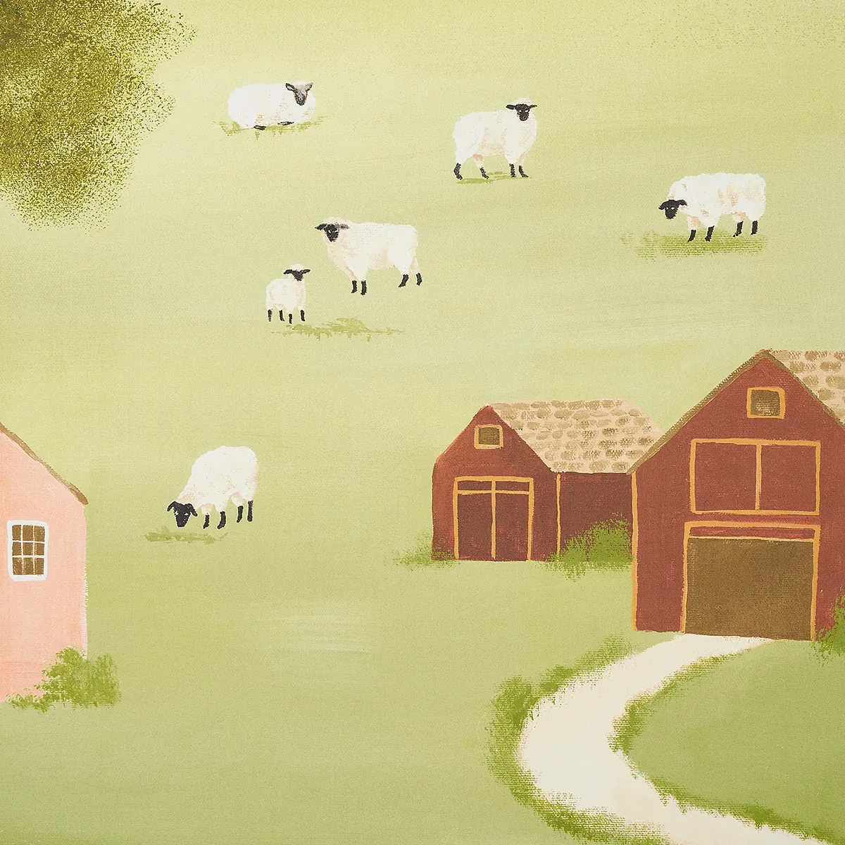 EATON'S LANDSCAPE PANEL SET DOCUMENT Schumacher Wallpaper wallpaper - SKU 5014850
