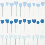EDIE BLUE PARROT Schumacher Wallpaper wallpaper - SKU 5012582