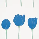 EDIE BLUE PARROT Schumacher Wallpaper wallpaper - SKU 5012582