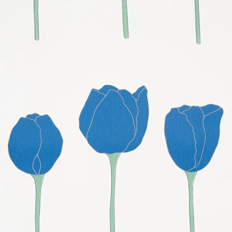 EDIE BLUE PARROT Schumacher Wallpaper wallpaper - SKU 5012582
