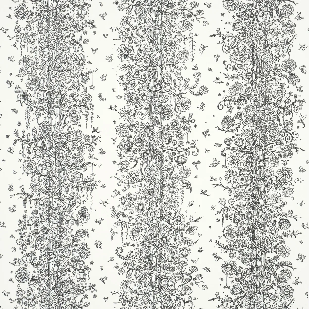 5016141 | EDWARD STEED’S TOWERS OF FLOWERS – BLACK & WHITE
