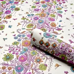 EDWARD STEED'S TOWERS OF FLOWERS MULTICOLOR BURST Schumacher Wallpaper wallpaper - SKU 5016140