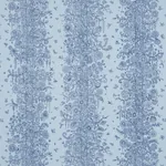 EDWARD STEED'S TOWERS OF FLOWERS SKY BLUE & NAVY Schumacher Wallpaper wallpaper - SKU 5016142