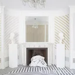 EDWIN STRIPE MEDIUM BUTTERNUT Schumacher Wallpaper wallpaper - SKU 5011893