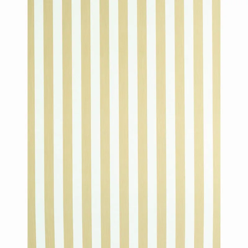 EDWIN STRIPE MEDIUM SAND Schumacher Wallpaper wallpaper - SKU 5011891
