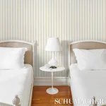 EDWIN STRIPE MEDIUM - STRAW Schumacher Wallpaper | Wallpaper EDWIN STRIPE MEDIUM STRAW Schumacher Wallpaper wallpaper - SKU 5013611