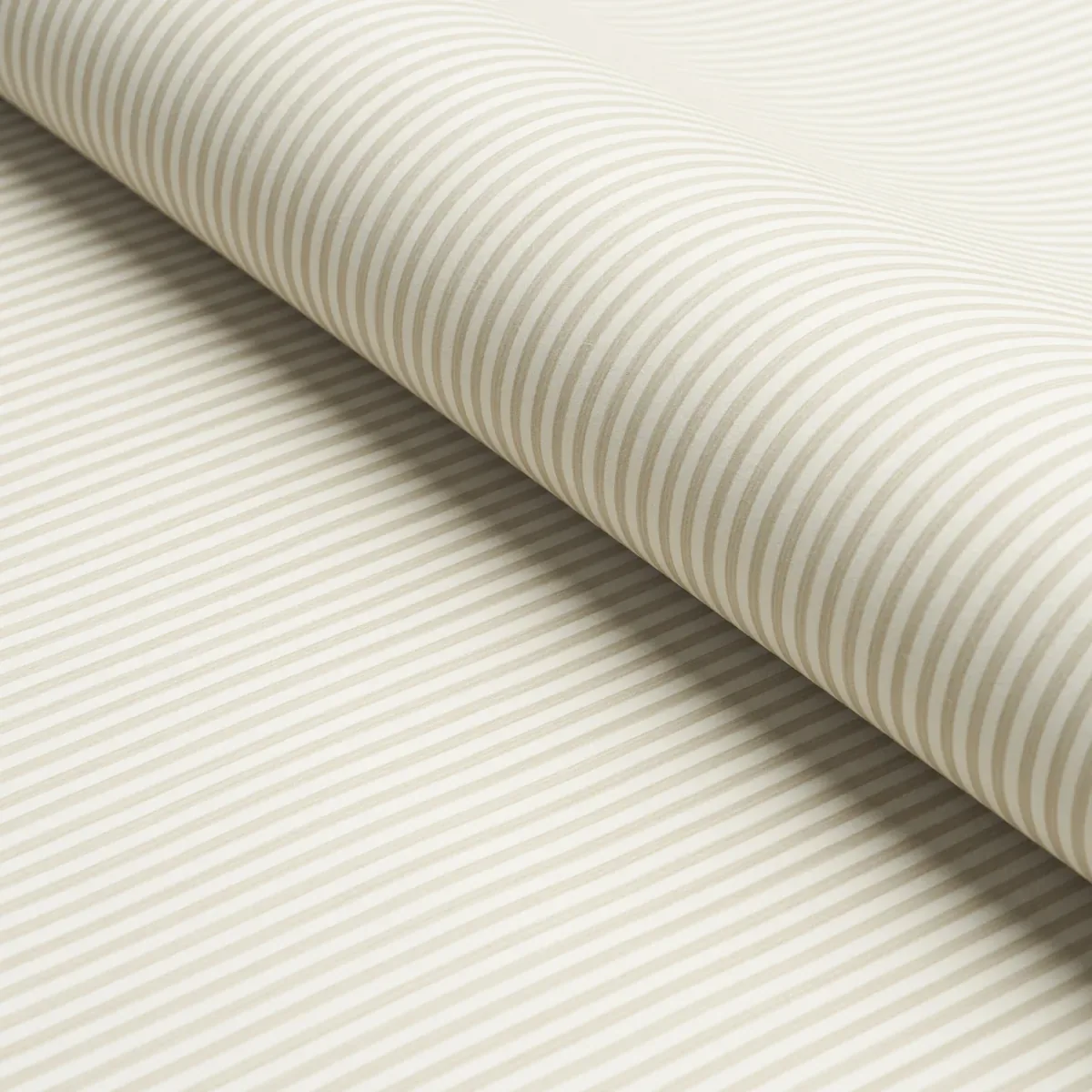 EDWIN STRIPE NARROW STRAW Schumacher Wallpaper wallpaper - SKU 5013601