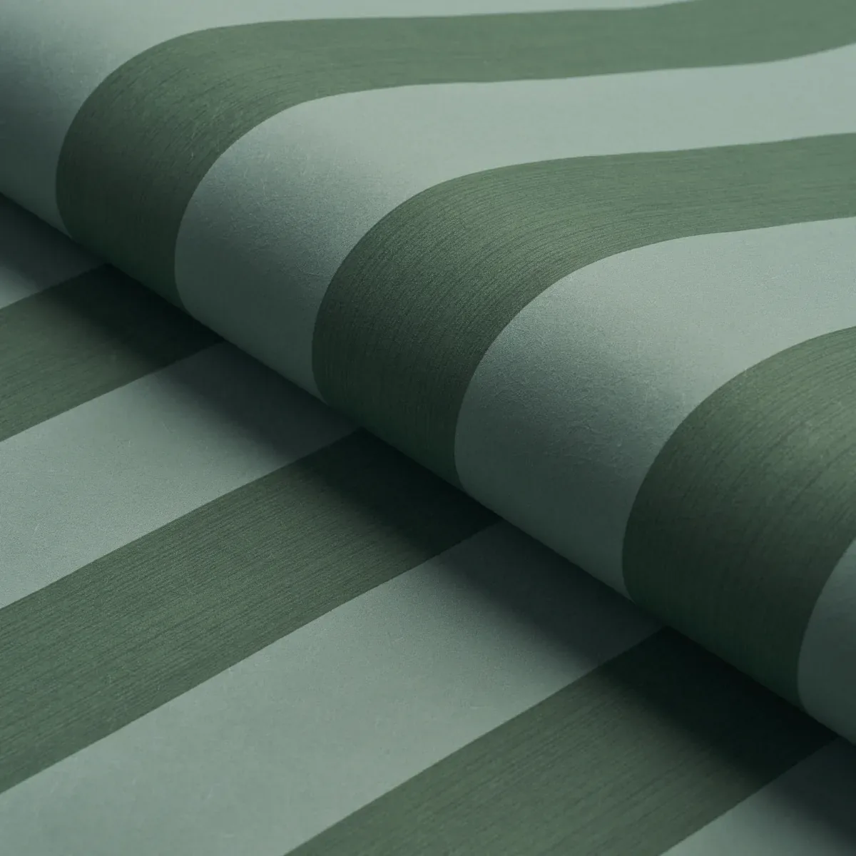 EDWIN STRIPE WIDE - DARK GREEN Schumacher Wallpaper | Wallpa EDWIN STRIPE WIDE DARK GREEN Schumacher Wallpaper wallpaper - SKU 5013624