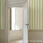 EDWIN STRIPE WIDE LEAF Schumacher Wallpaper wallpaper - SKU 5011909
