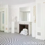EDWIN STRIPE WIDE LEAF Schumacher Wallpaper wallpaper - SKU 5011909