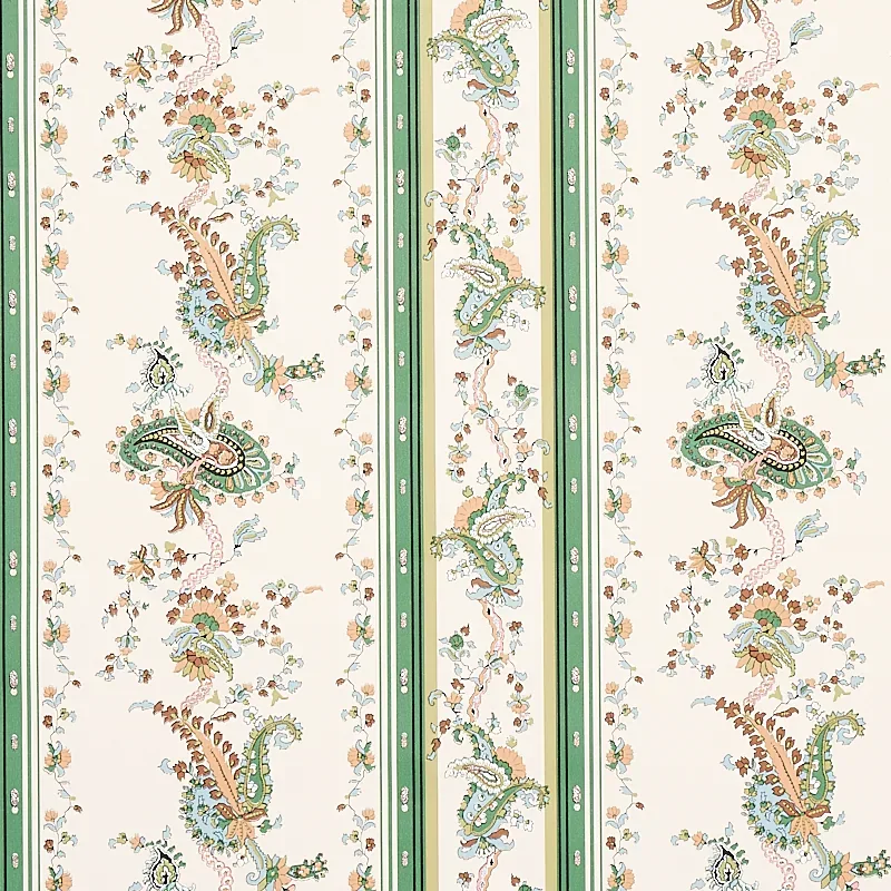 5012890 | ELENA PAISLEY STRIPE – GREEN