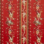 ELENA PAISLEY STRIPE POMPEII Schumacher Wallpaper wallpaper - SKU 5012892