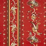ELENA PAISLEY STRIPE POMPEII Schumacher Wallpaper wallpaper - SKU 5012892