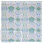 ELIZIA IKAT GREEN & BLUE Schumacher Wallpaper wallpaper - SKU 5010710