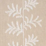 ELOISE EMBROIDERY WALLCOVERING NATURAL Schumacher Wallpaper wallpaper - SKU 5017101