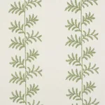 ELOISE EMBROIDERY WALLCOVERING SAGE Schumacher Wallpaper wallpaper - SKU 5017100