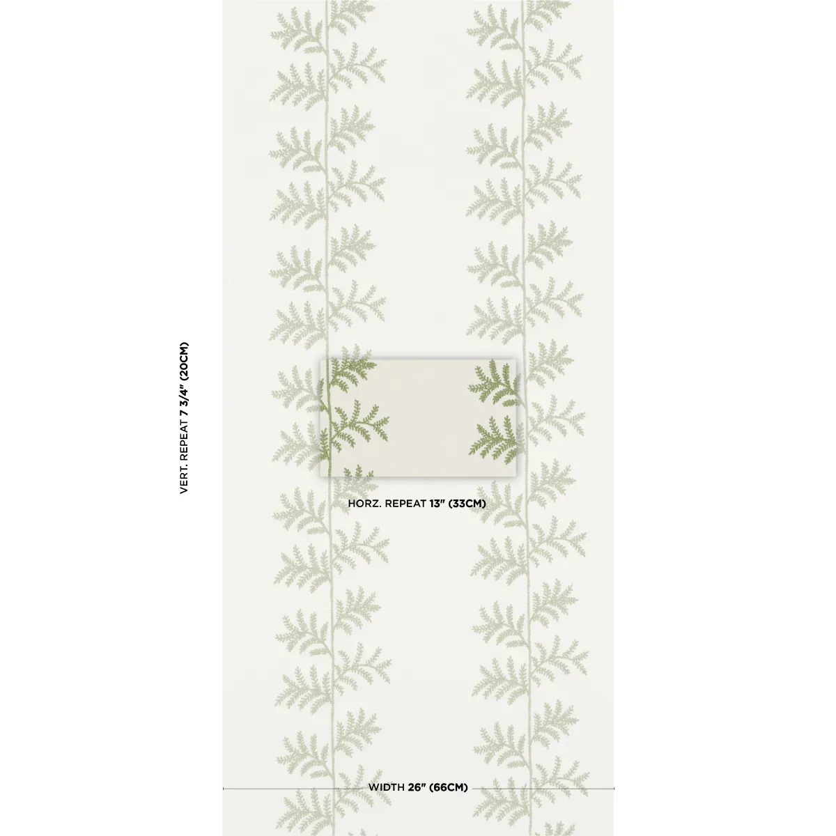 ELOISE EMBROIDERY WALLCOVERING SAGE Schumacher Wallpaper wallpaper - SKU 5017100