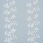ELOISE EMBROIDERY WALLCOVERING SKY Schumacher Wallpaper wallpaper - SKU 5017102