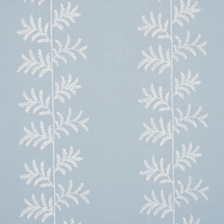 Schumacher ELOISE EMBROIDERY WALLCOVERING wallpaper