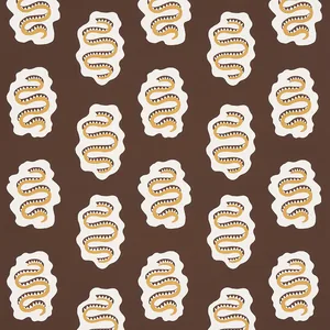Schumacher Elsa wallpaper, color AMBER, SKU 5014812